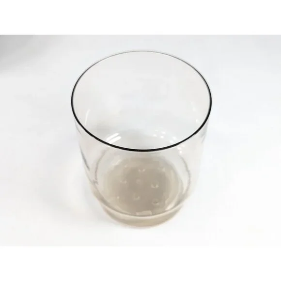 Small MCM ice bucket, Scandi style brass copper smoky glass with original brass - Picture 6 of 8